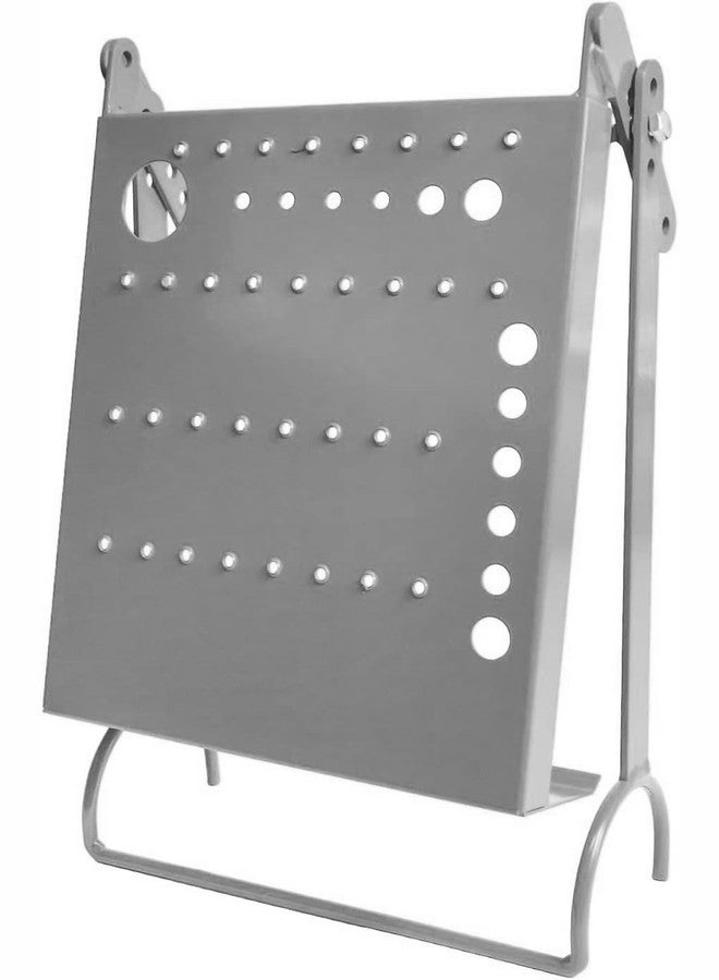 MY RUSTIC Ladder Work Platform, Ladder Platform Accessory System,Anti-Slip Extension Ladder Tool, Heavy Duty Ladder Work Stand System Accessories Holds 400 Pound (Orange) (Silver Gray) - Image 1